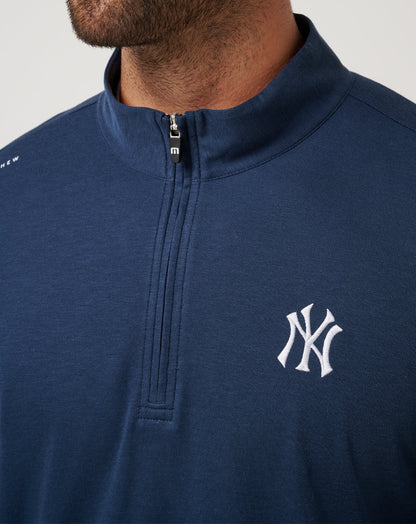 Travis Mathew New York Yankees Time To Tailgate Quarter Zip