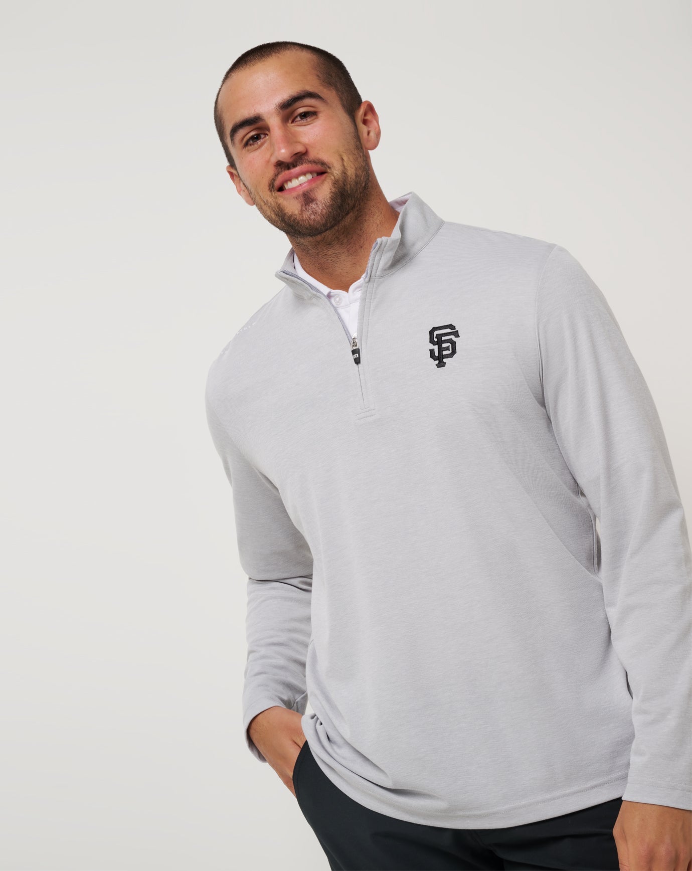 Travis Mathew San Francisco Giants Time To Tailgate Quarter Zip