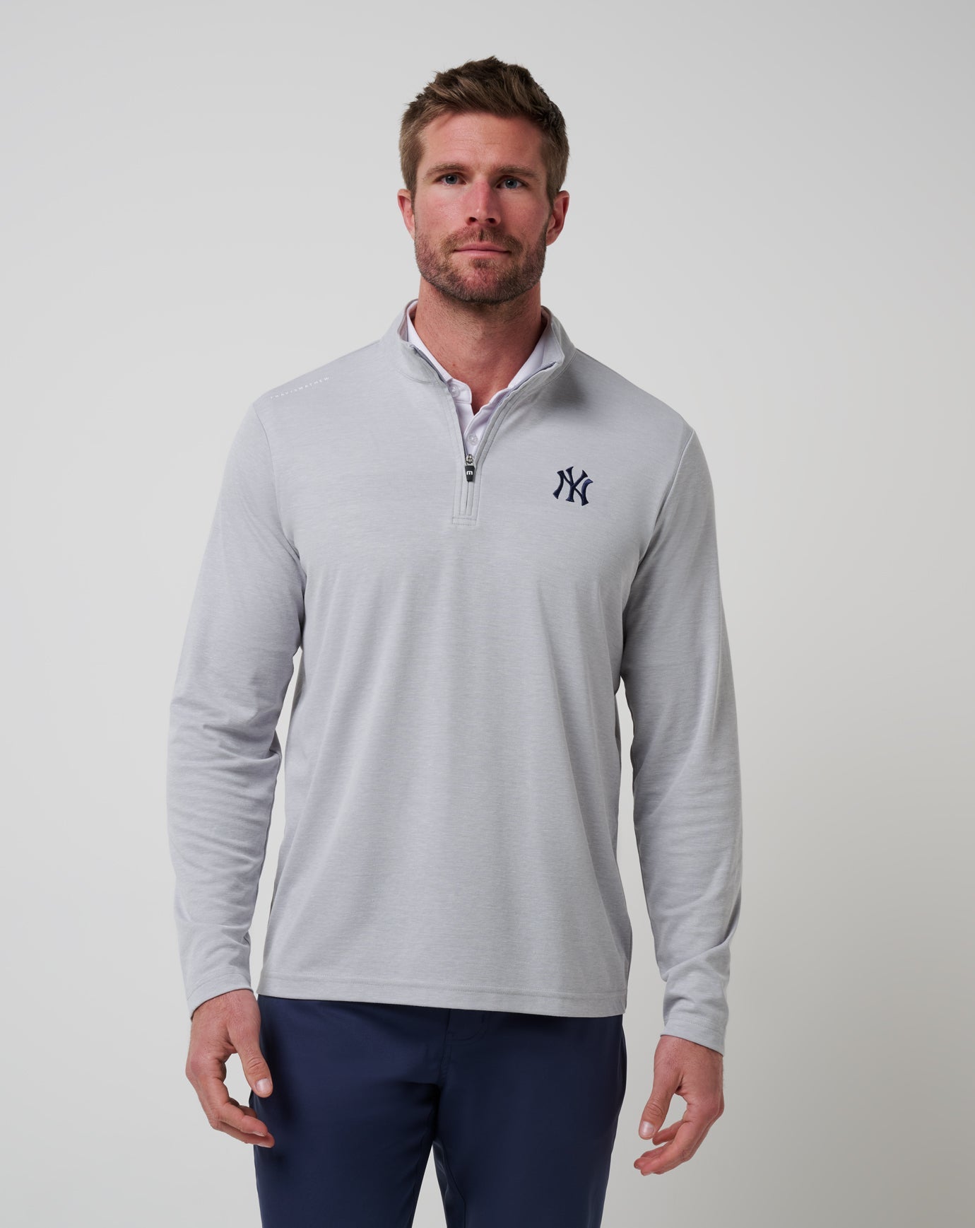 Travis Mathew New York Yankees Time To Tailgate Quarter Zip