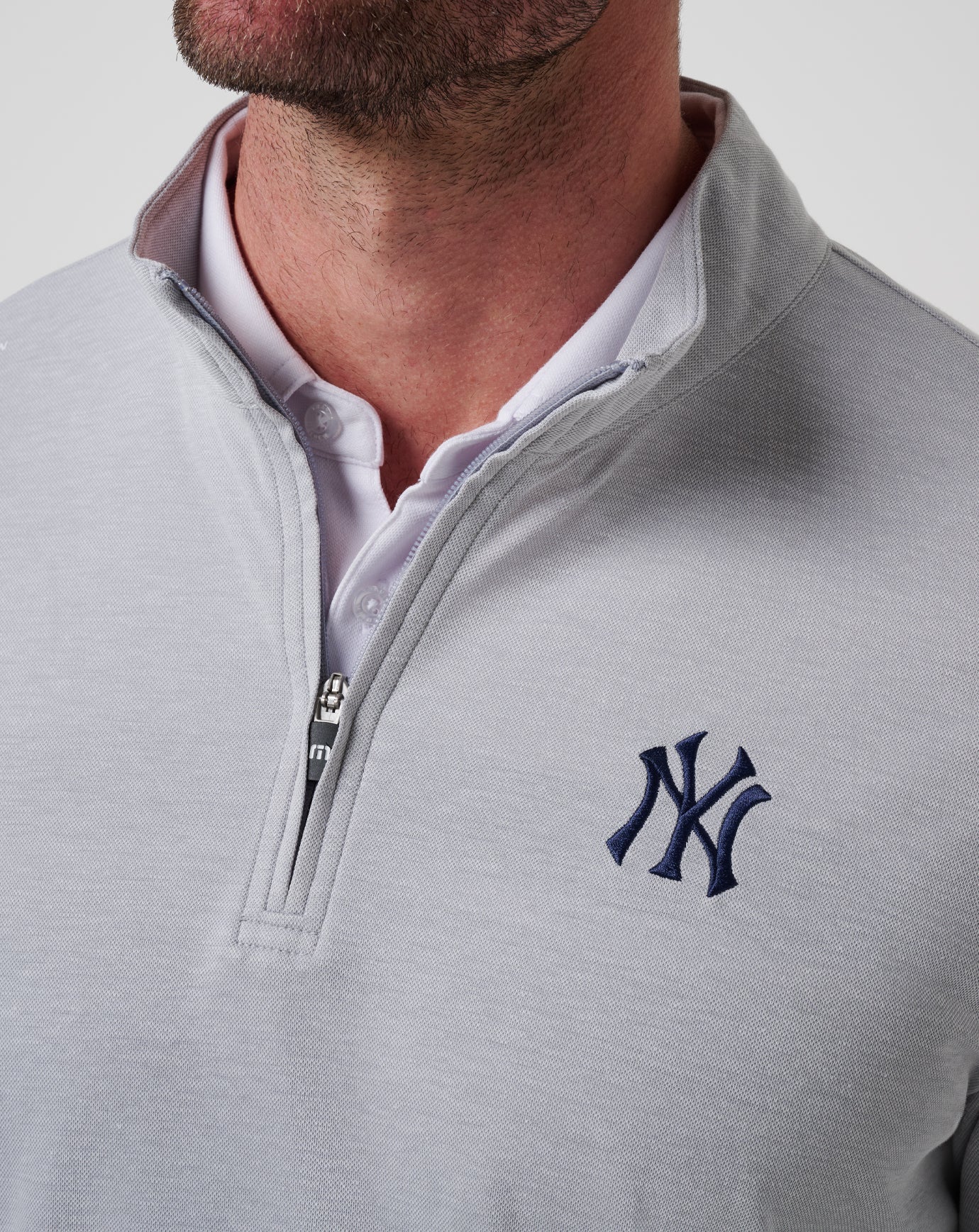Travis Mathew New York Yankees Time To Tailgate Quarter Zip