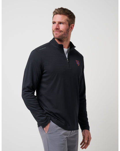 Travis Mathew New York Mets Time To Tailgate Quarter Zip