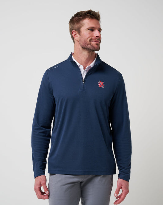 Travis Mathew St Louis Cardinals Time To Tailgate Quarter Zip