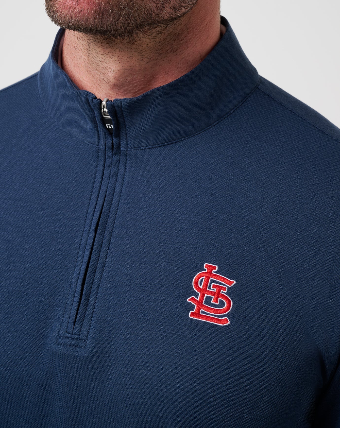 Travis Mathew St Louis Cardinals Time To Tailgate Quarter Zip