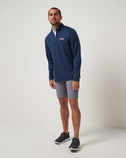 Travis Mathew Atlanta Braves Time To Tailgate Quarter Zip
