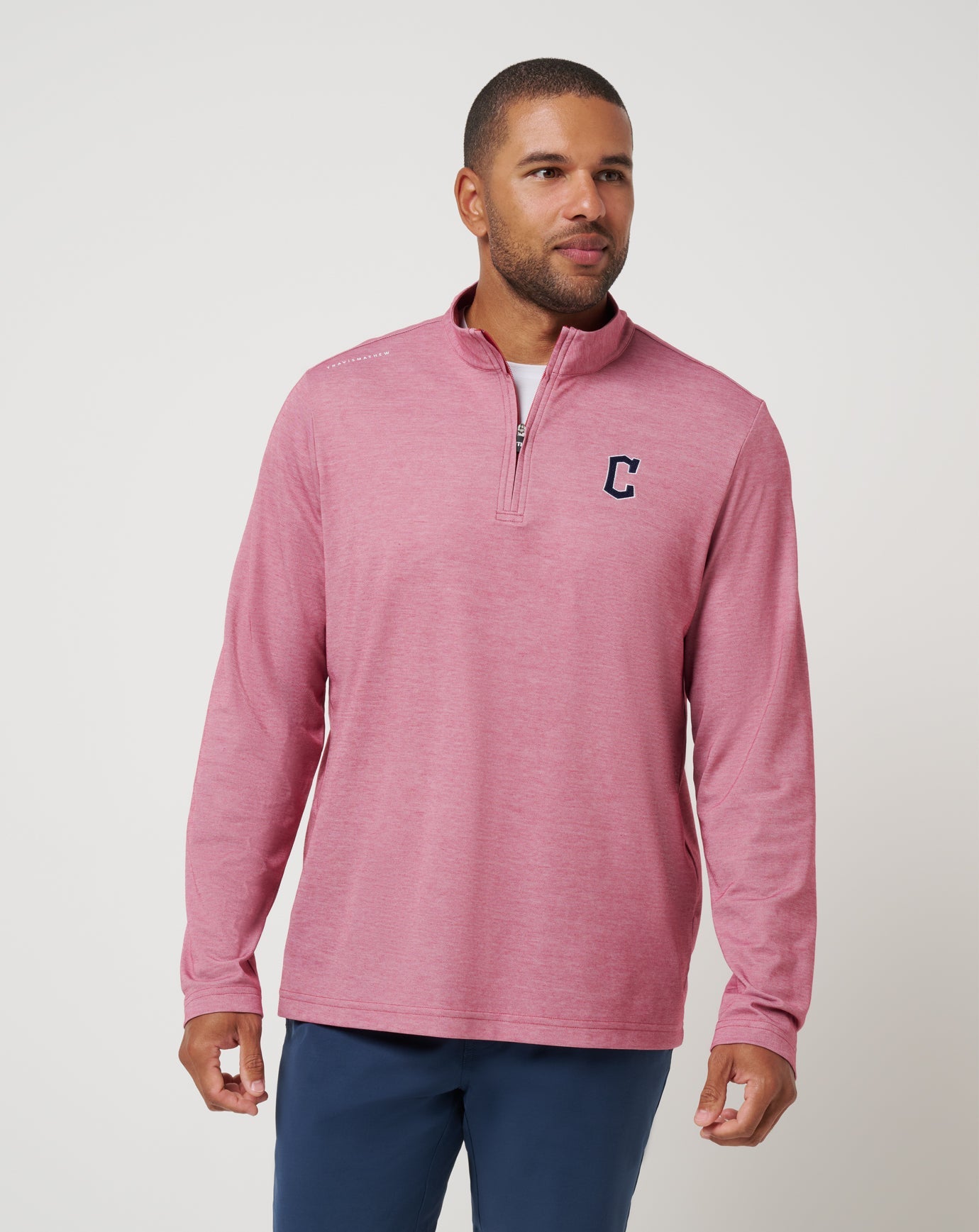 Travis Mathew Cleveland Guardians Time To Tailgate Quarter Zip
