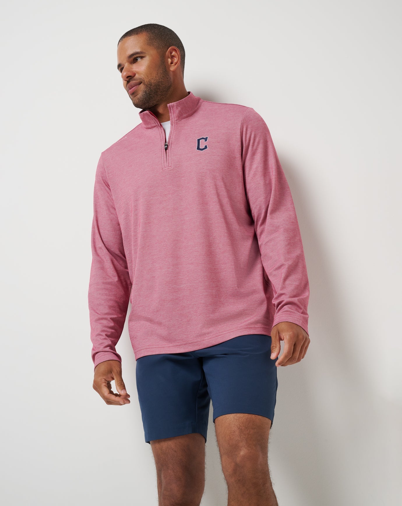 Travis Mathew Cleveland Guardians Time To Tailgate Quarter Zip