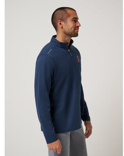 Travis Mathew Los Angeles Angels Time To Tailgate Quarter Zip