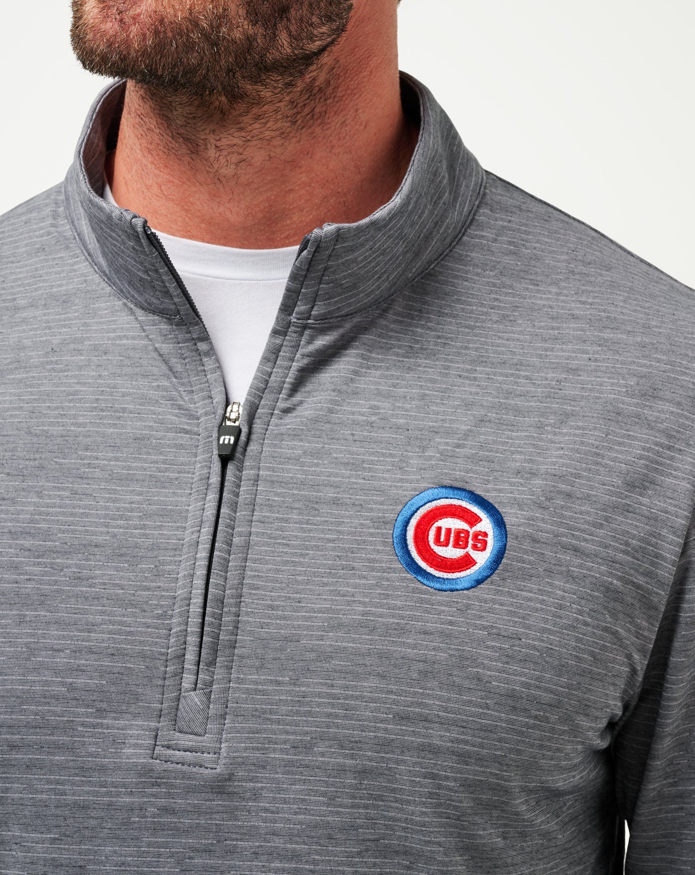 Travis Mathew Chicago Cubs The Heater Quarter Zip