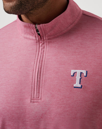Travis Mathew Texas Rangers Time To Tailgate Quarter Zip