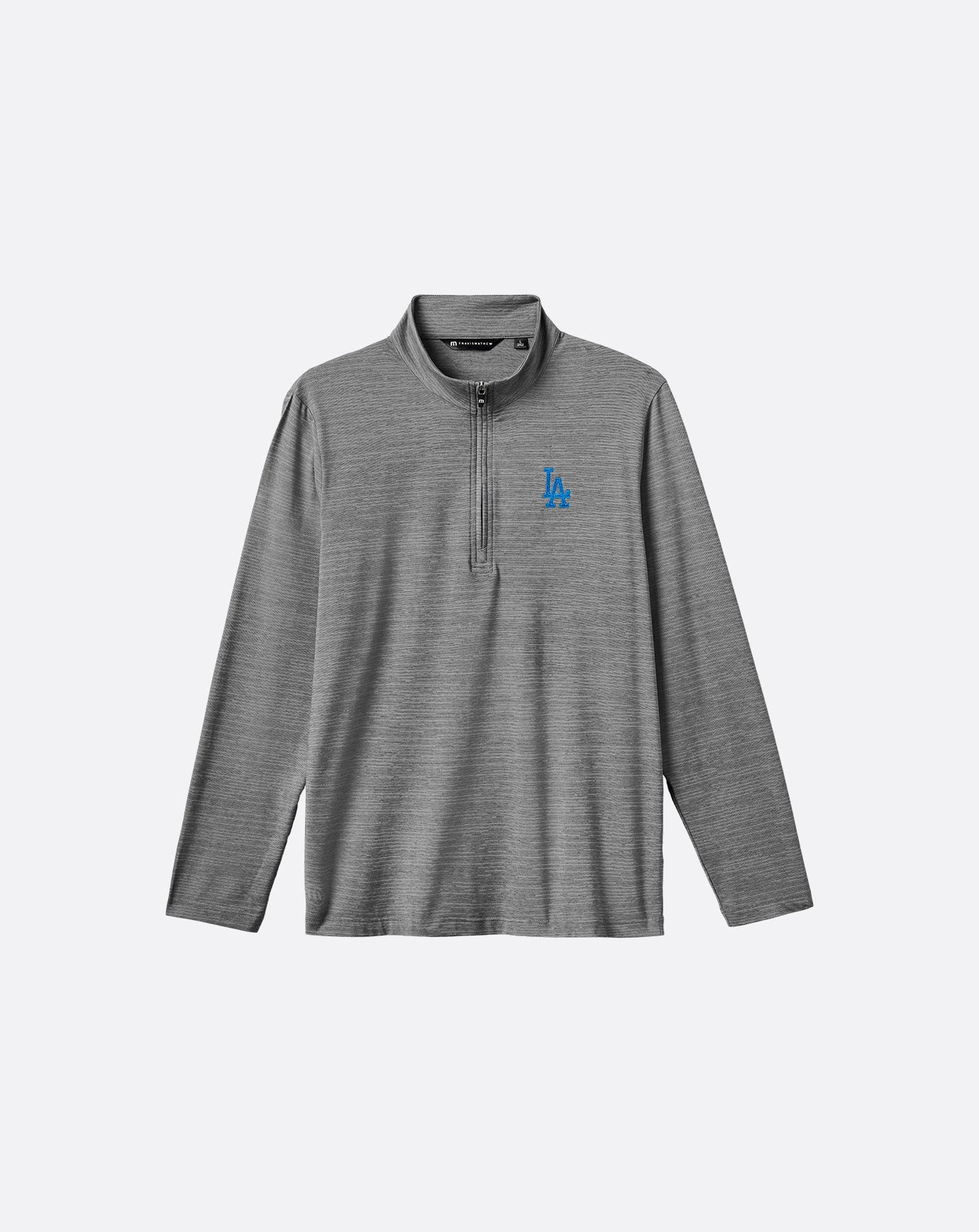Travis Mathew Los Angeles Dodgers The Heater Quarter Zip