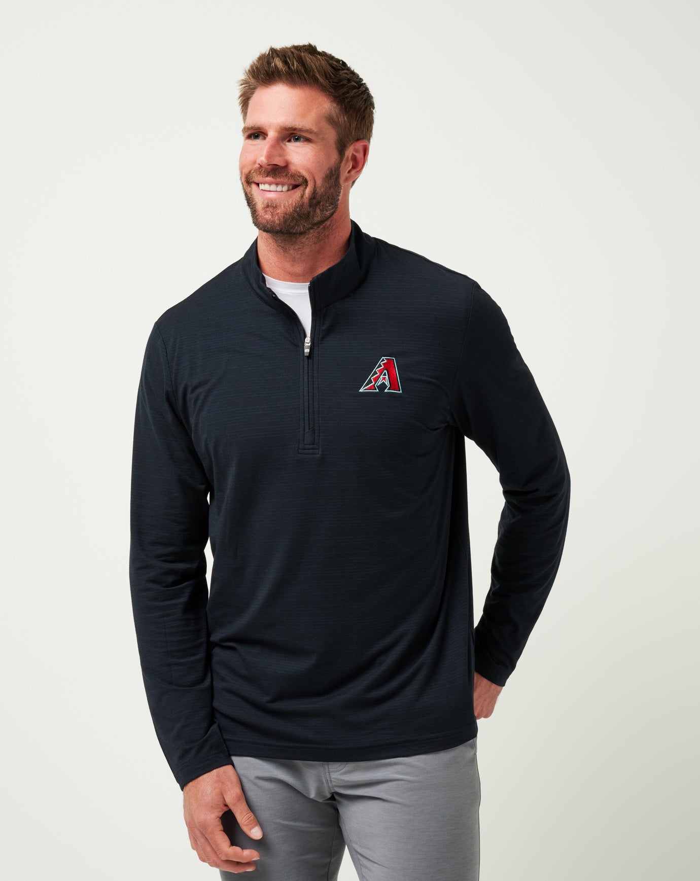Travis Mathew Arizona Diamondbacks The Heater Quarter Zip