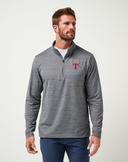 Travis Mathew Texas Rangers The Heater Quarter Zip
