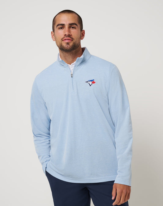 Travis Mathew Toronto Blue Jays Time To Tailgate Quarter Zip