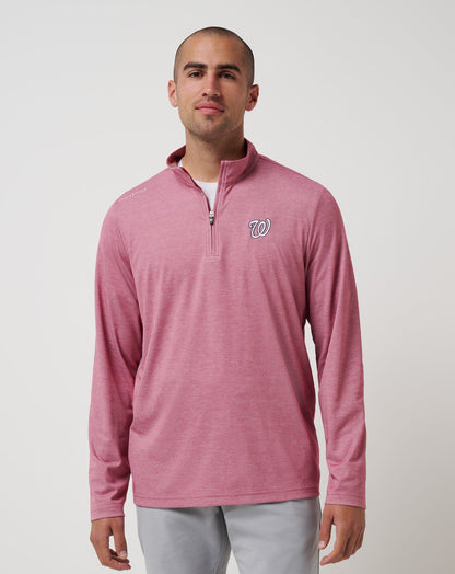 Travis Mathew Washington Nationals Time To Tailgate Quarter Zip