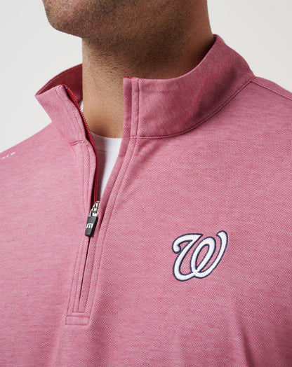 Travis Mathew Washington Nationals Time To Tailgate Quarter Zip