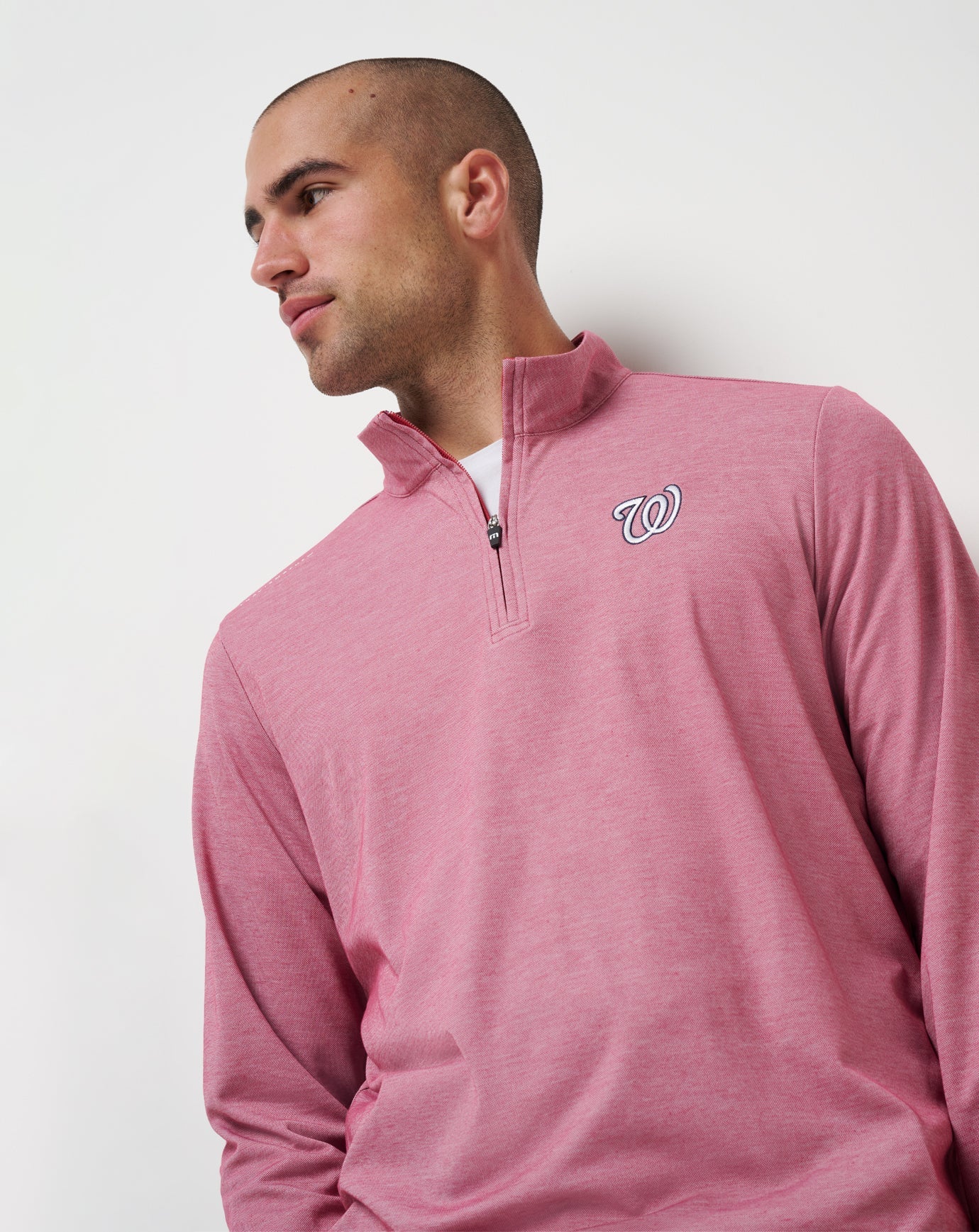 Travis Mathew Washington Nationals Time To Tailgate Quarter Zip
