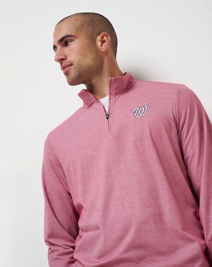 Travis Mathew Washington Nationals Time To Tailgate Quarter Zip