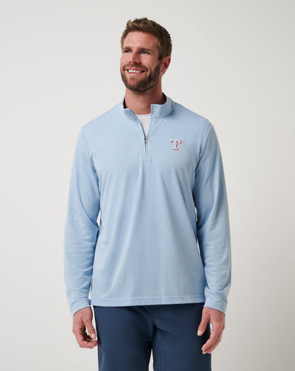 Travis Mathew Texas Rangers Time To Tailgate Quarter Zip