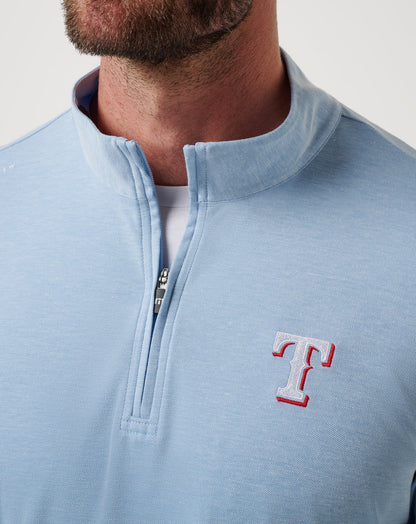 Travis Mathew Texas Rangers Time To Tailgate Quarter Zip