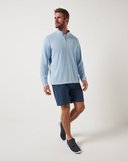 Travis Mathew Texas Rangers Time To Tailgate Quarter Zip