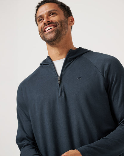 Travis Mathew Country Hopping Hooded Quarter Zip