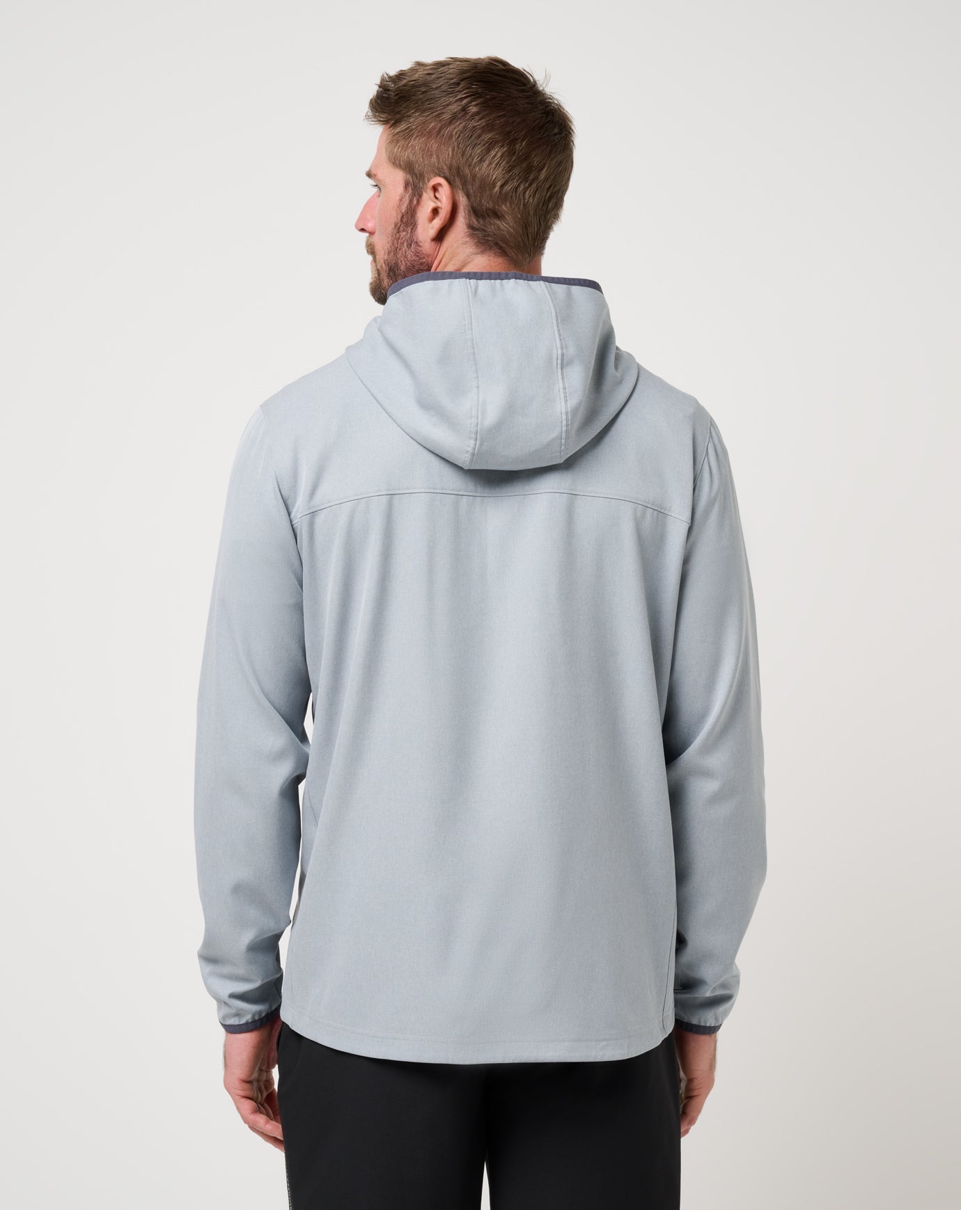 Travis Mathew Out Of Pocket Hooded Quarter Zip