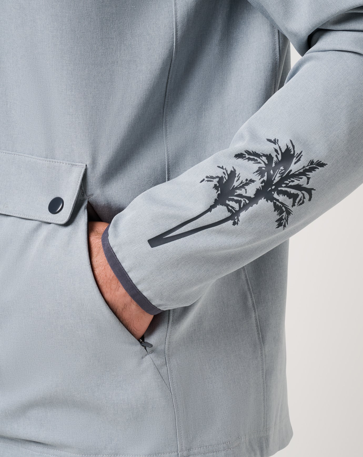 Travis Mathew Out Of Pocket Hooded Quarter Zip
