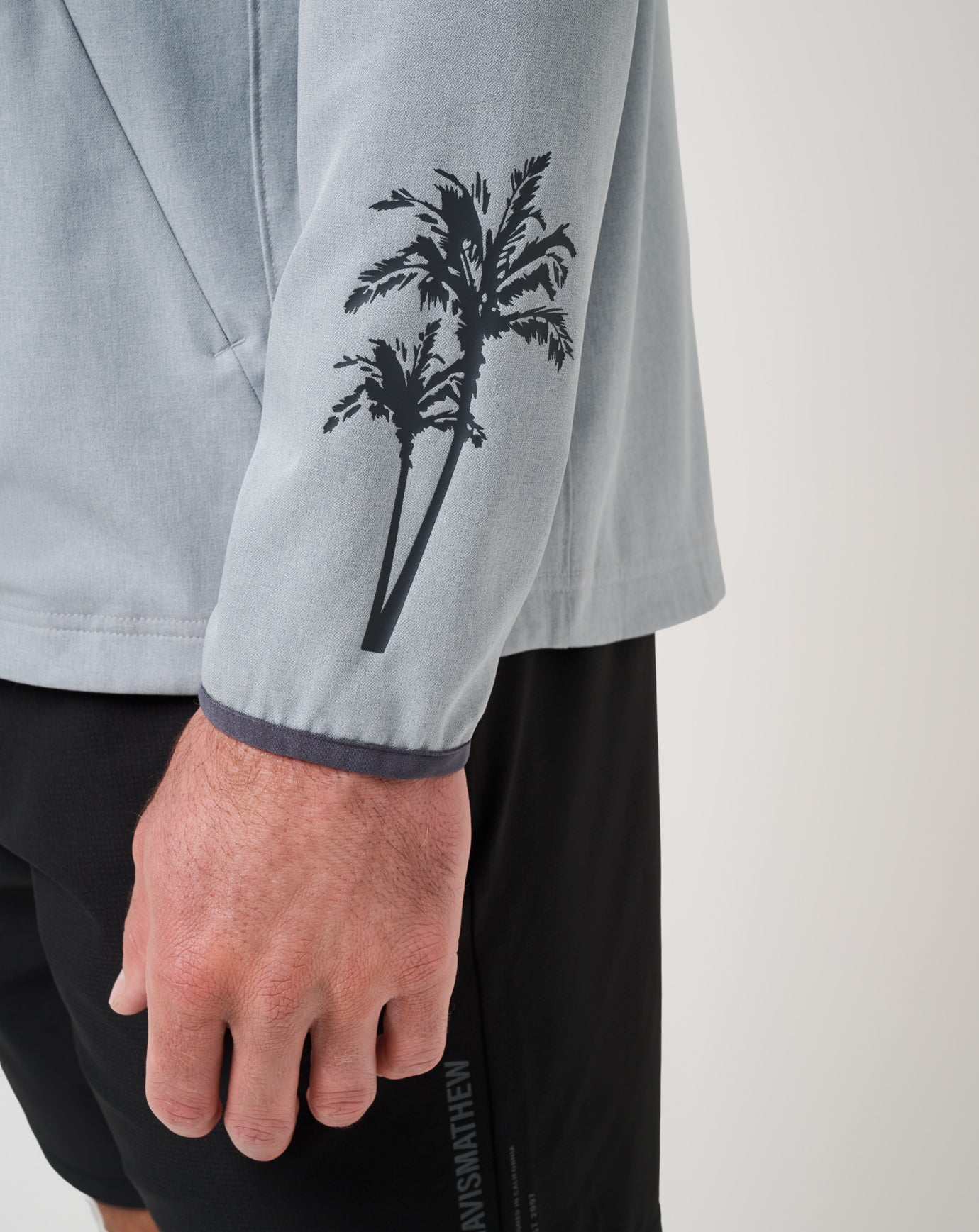 Travis Mathew Out Of Pocket Hooded Quarter Zip