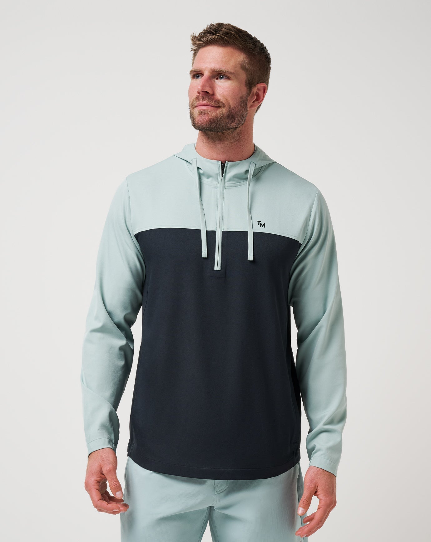 Travis Mathew Coin Toss Quarter Zip Hoodie