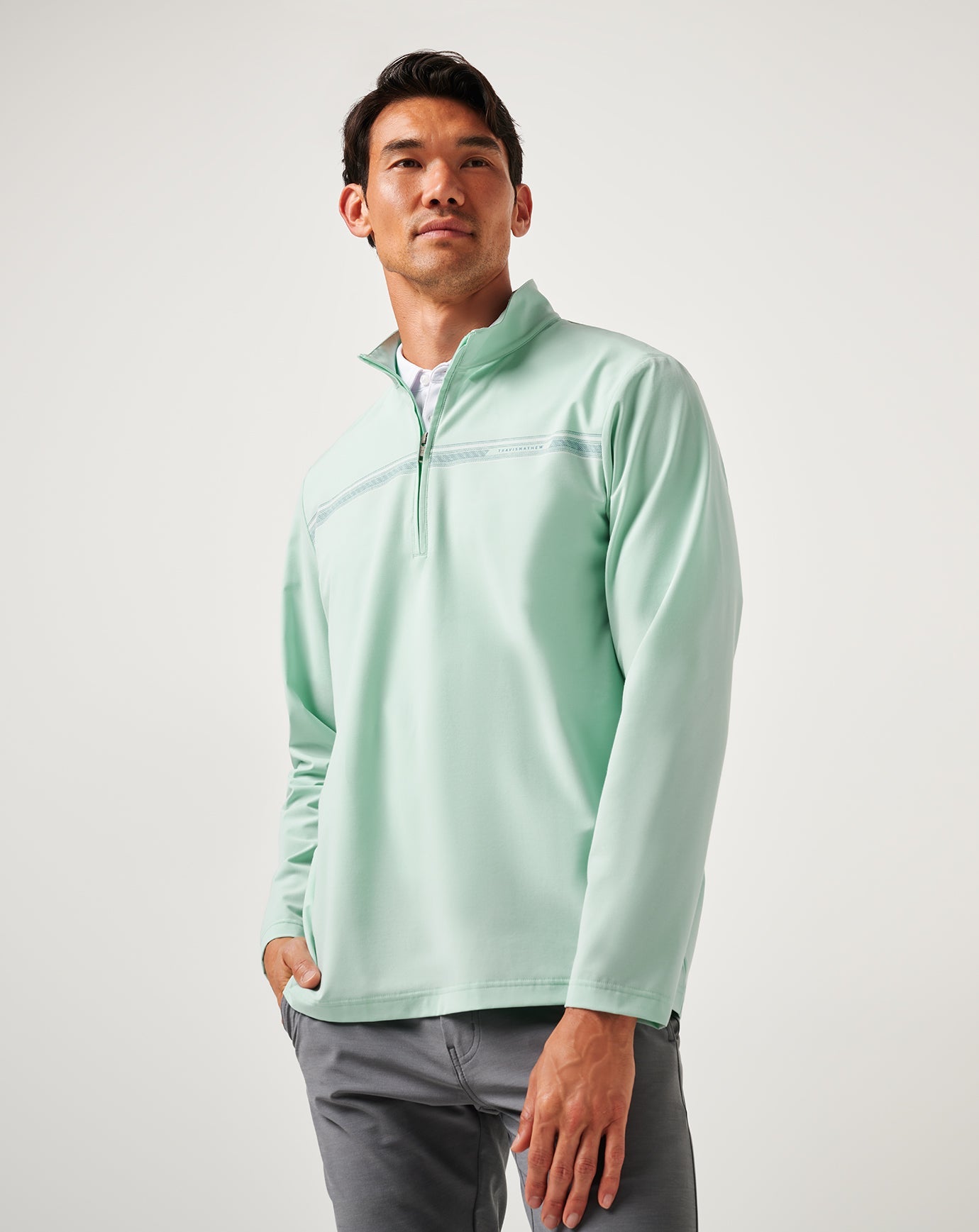 Travis Mathew On The Map Quarter Zip