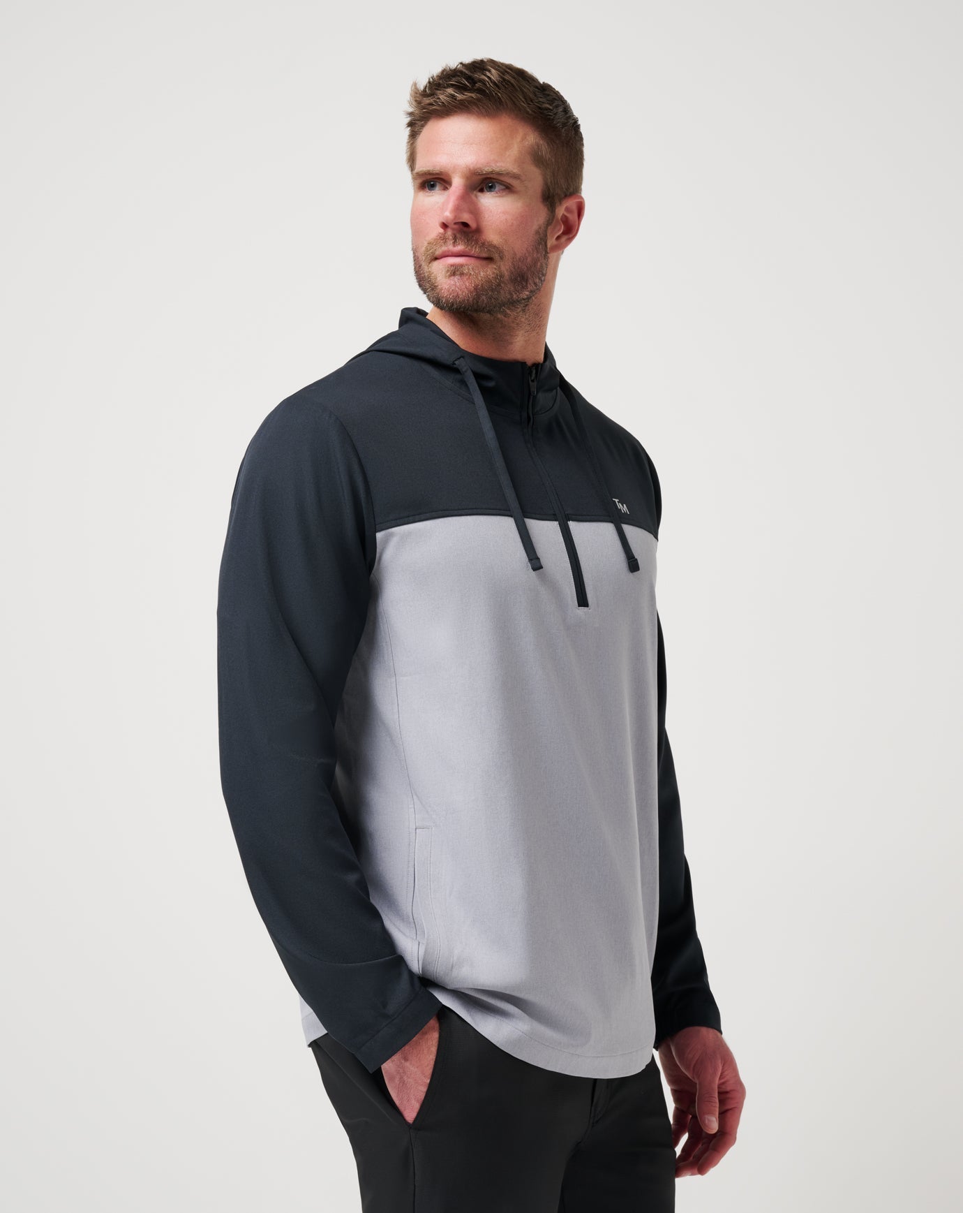 Travis Mathew Coin Toss Quarter Zip Hoodie