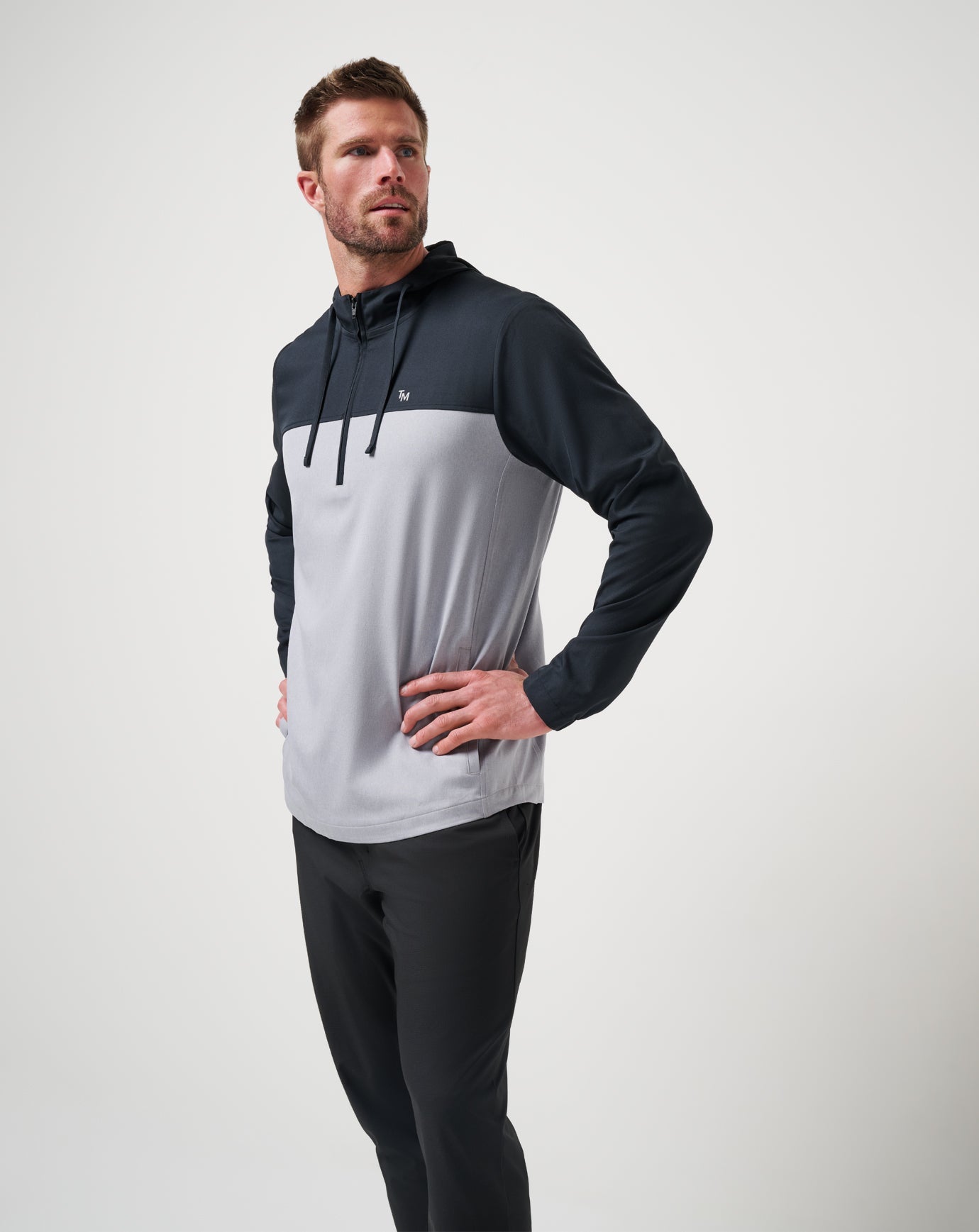 Travis Mathew Coin Toss Quarter Zip Hoodie