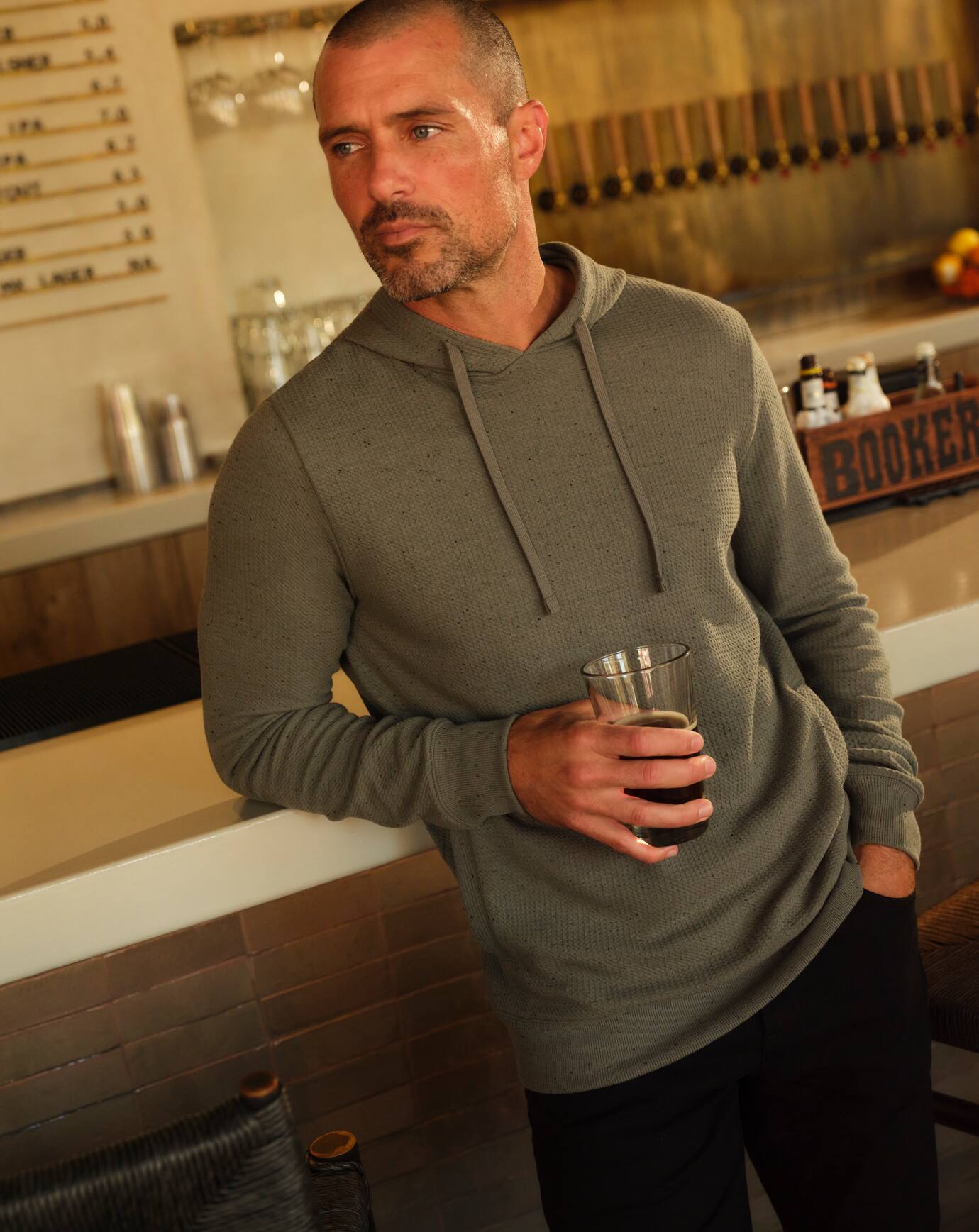 Travis Mathew Cloud Waffle Hoodie