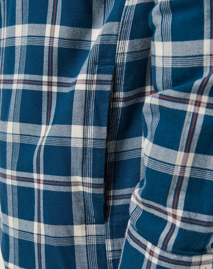 Travis Mathew Cloud Flannel Hooded Button-Up