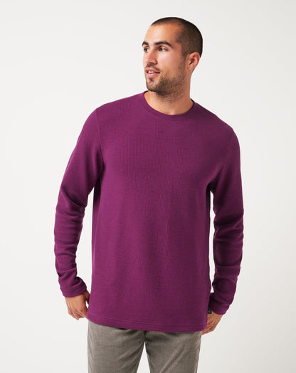 Travis Mathew Burnley Cloud Waffle Crew