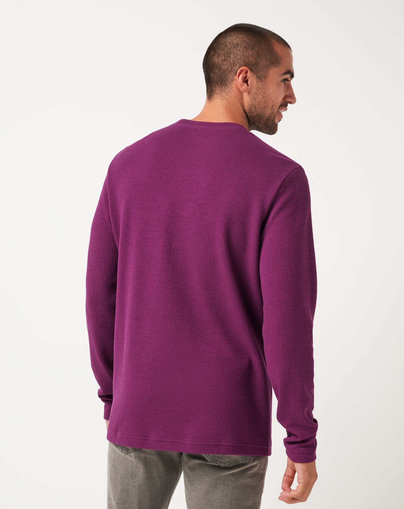 Travis Mathew Burnley Cloud Waffle Crew