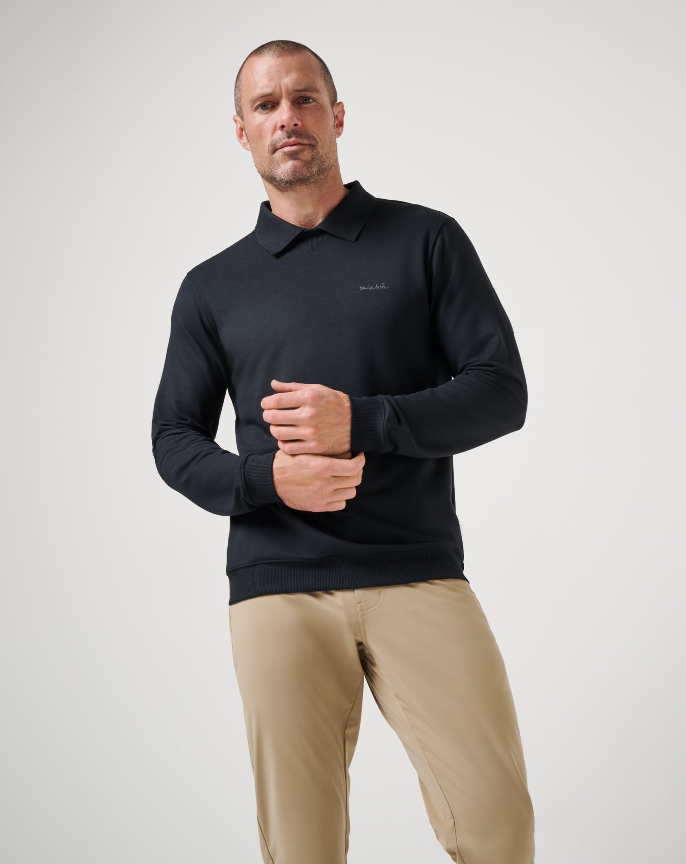 Travis Mathew Amenities Collar Crew