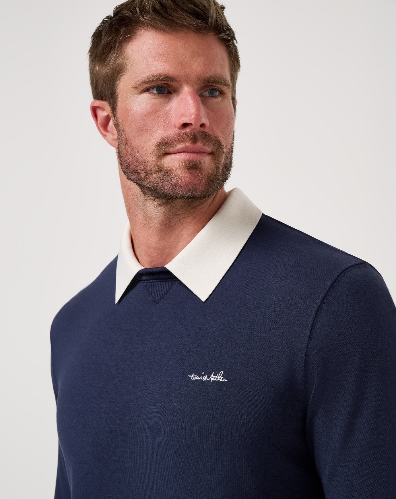 Travis Mathew Amenities Collar Crew
