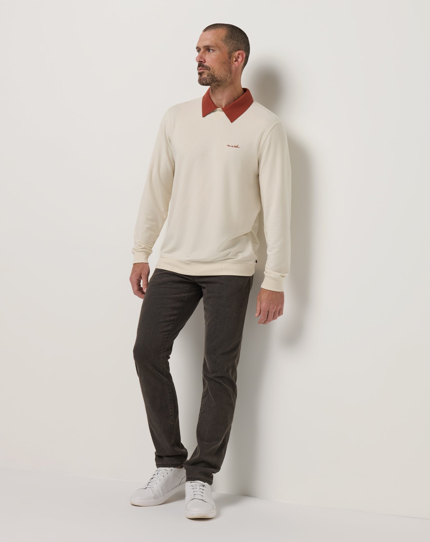 Travis Mathew Amenities Collar Crew