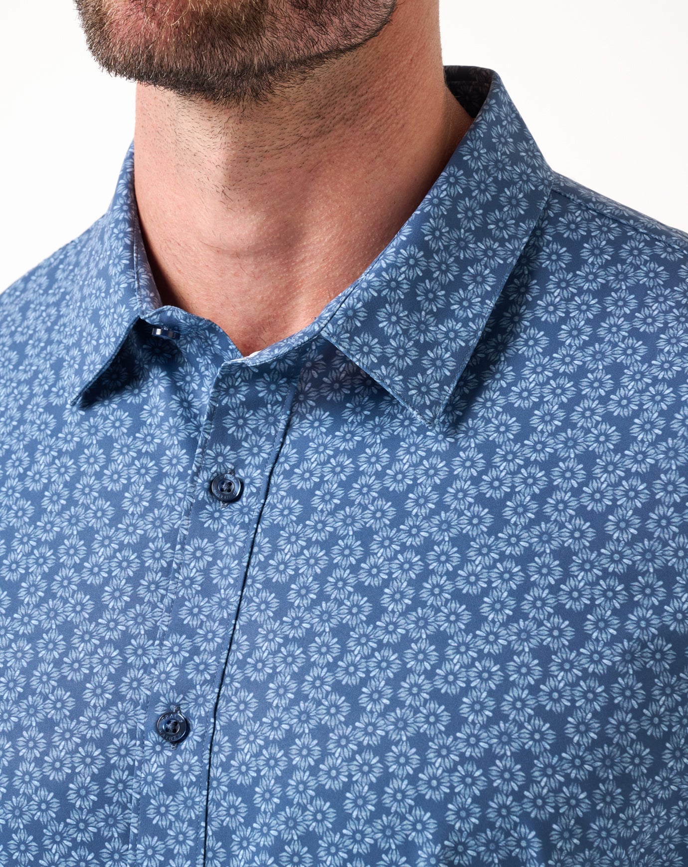 Travis Mathew Techwoven Sunlight Button-Up
