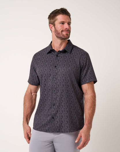 Travis Mathew Techwoven Sunlight Button-Up