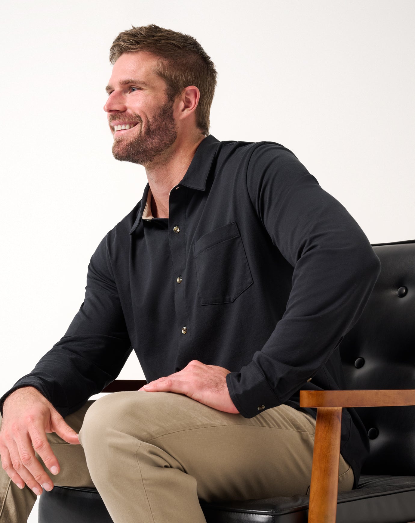 Travis Mathew Comfortknit TM Social Club Button-Up
