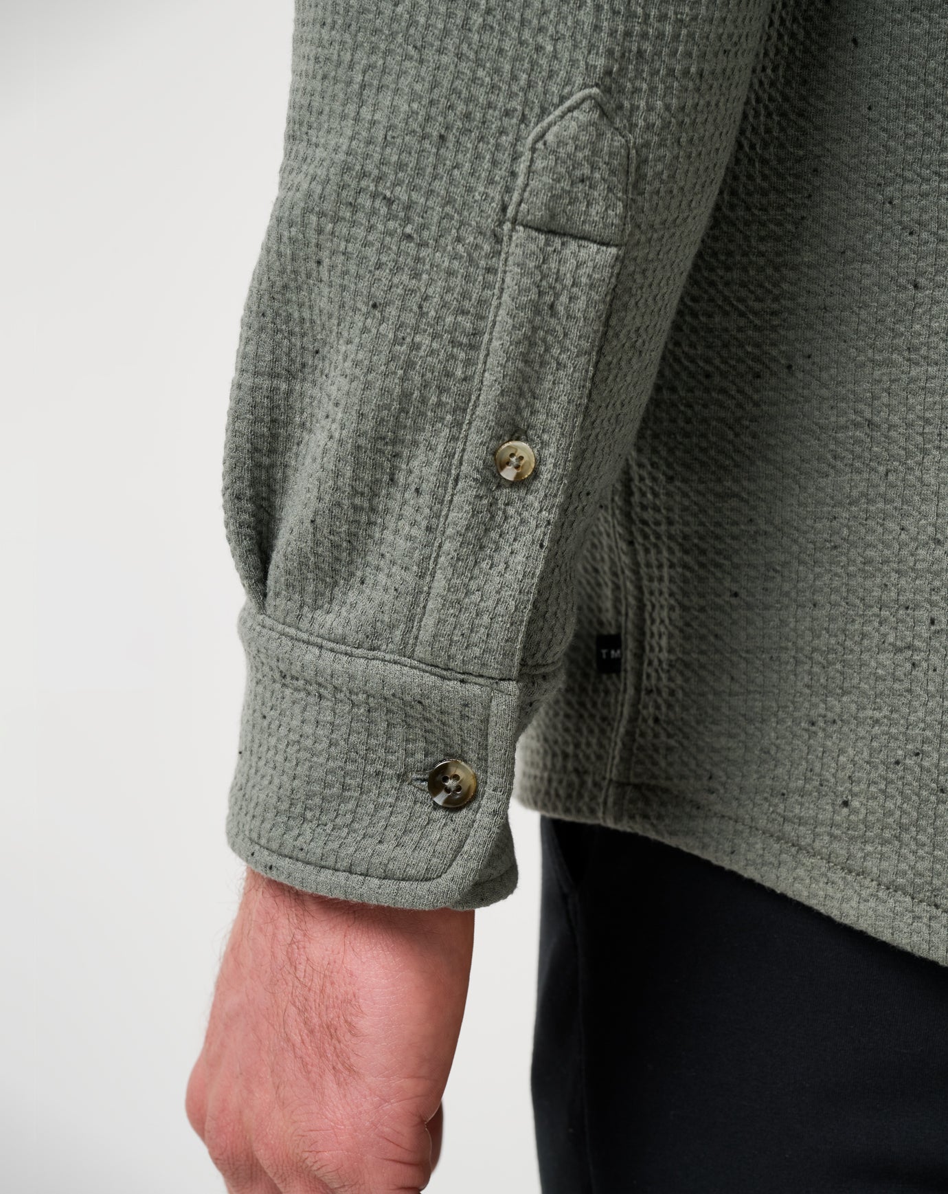 Travis Mathew Cloud Waffle Shirt Jacket
