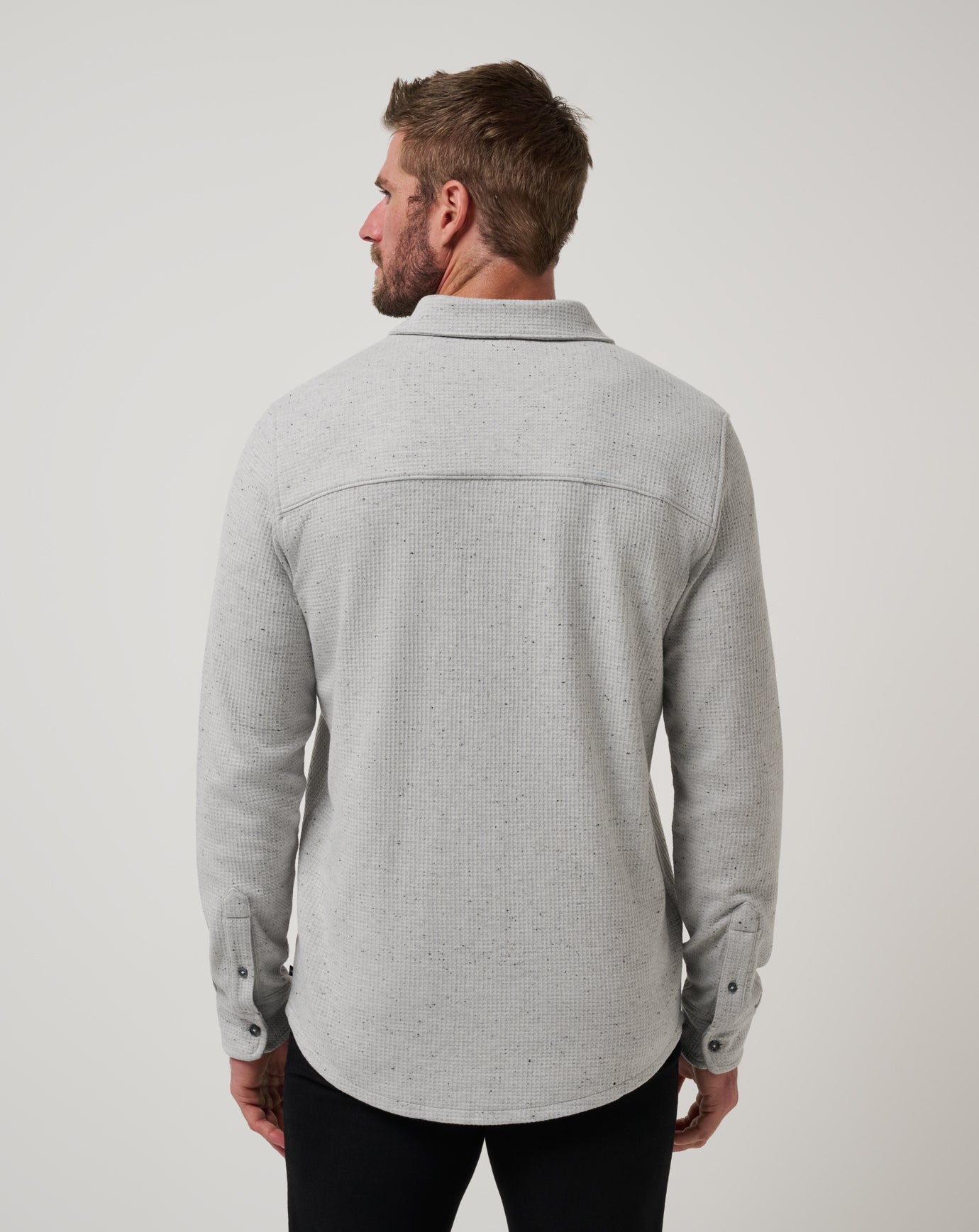 Travis Mathew Cloud Waffle Shirt Jacket