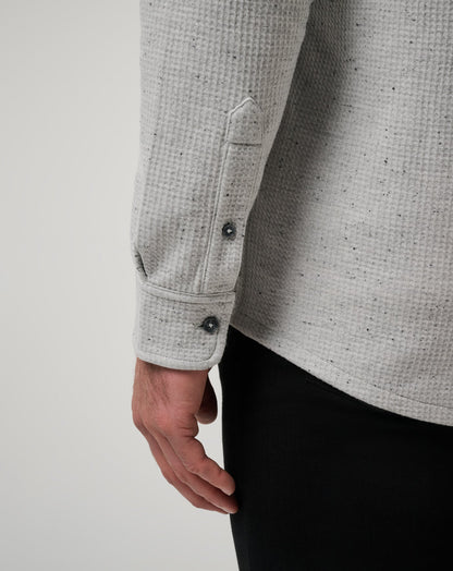 Travis Mathew Cloud Waffle Shirt Jacket