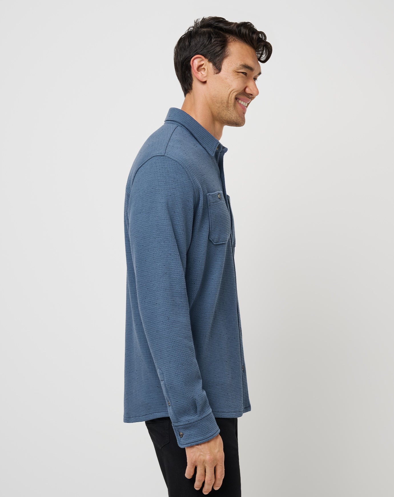 Travis Mathew Cloud Waffle Shirt Jacket