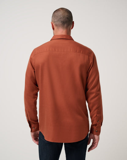Travis Mathew Cloud Flannel Button-Up