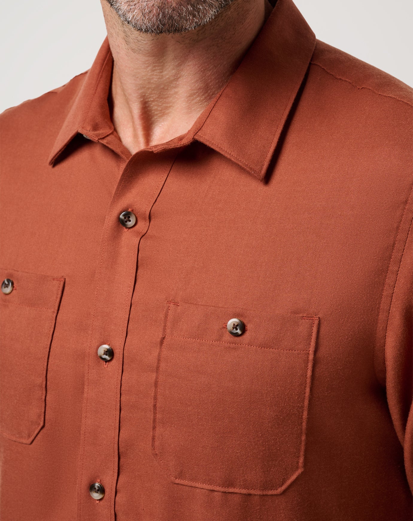 Travis Mathew Cloud Flannel Button-Up