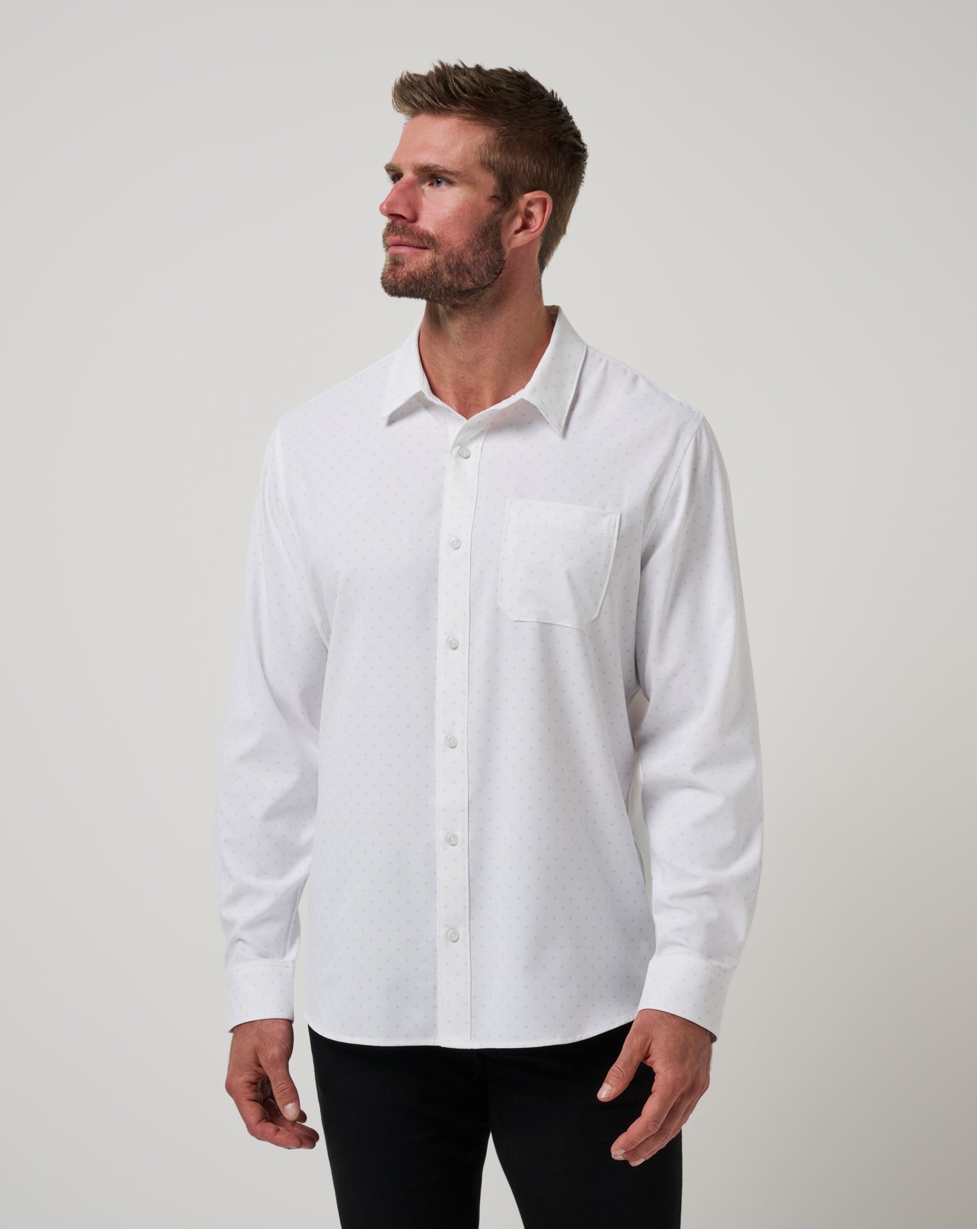 Travis Mathew Techwoven Tidbits Button-Up