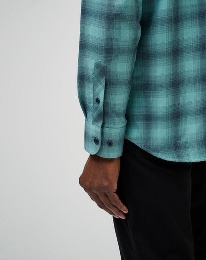 Travis Mathew Cloud Flannel Plaid Button-Up